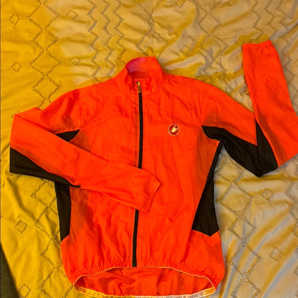 Women's Orange Utility Jacket